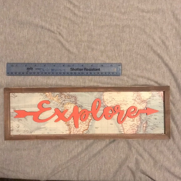 Explore Sign Home Decor - Picture 1 of 1